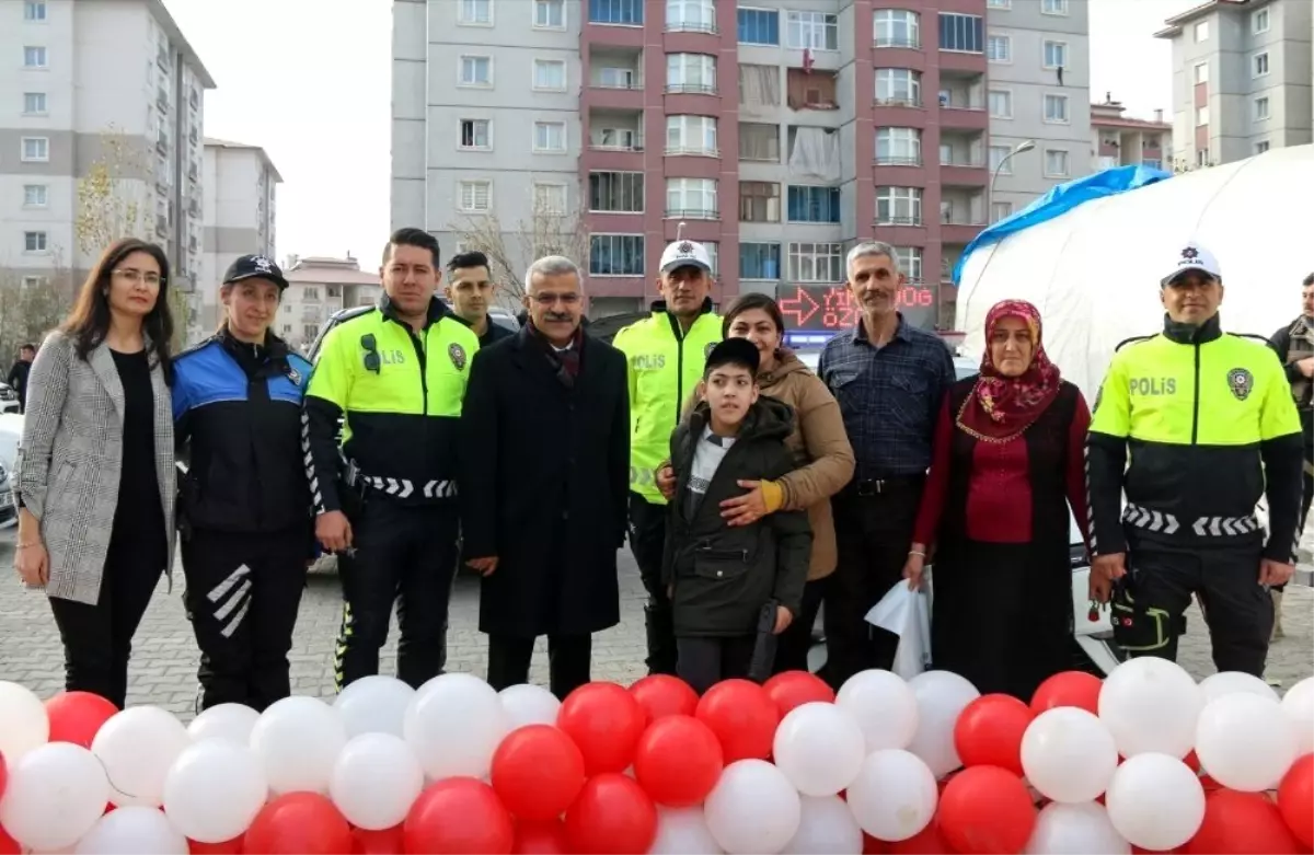 Serebral palsi hastası çocuğun hayalleri gerçek oldu