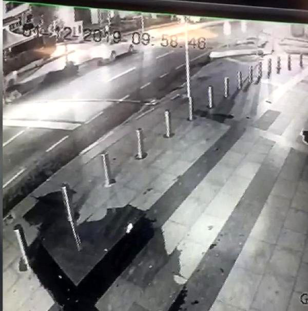 Şişli\'de cipe yapılan silahlı saldırı kamerada (1)