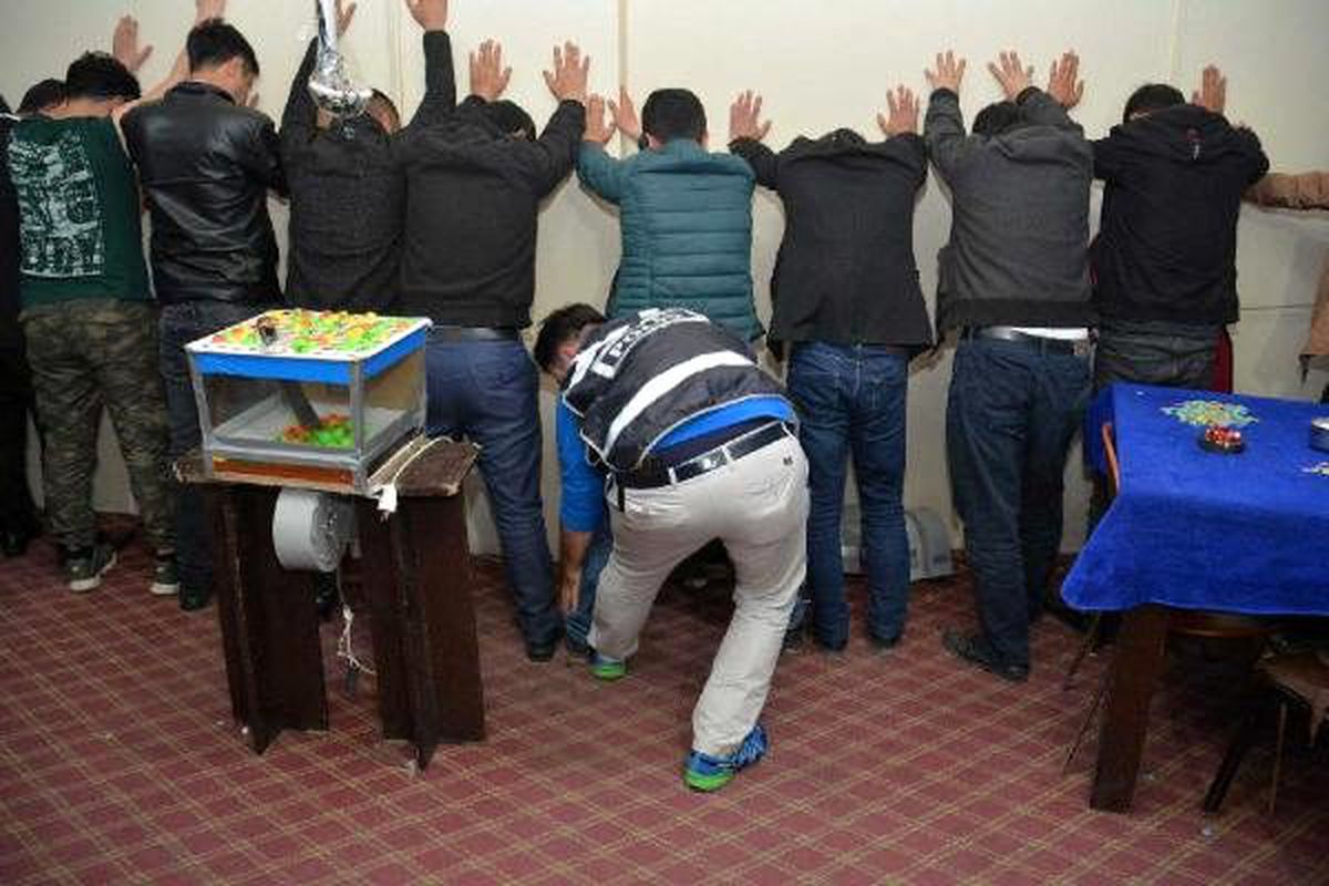 Van\'da tombala operasyonunda 14 kişi tutuklandı