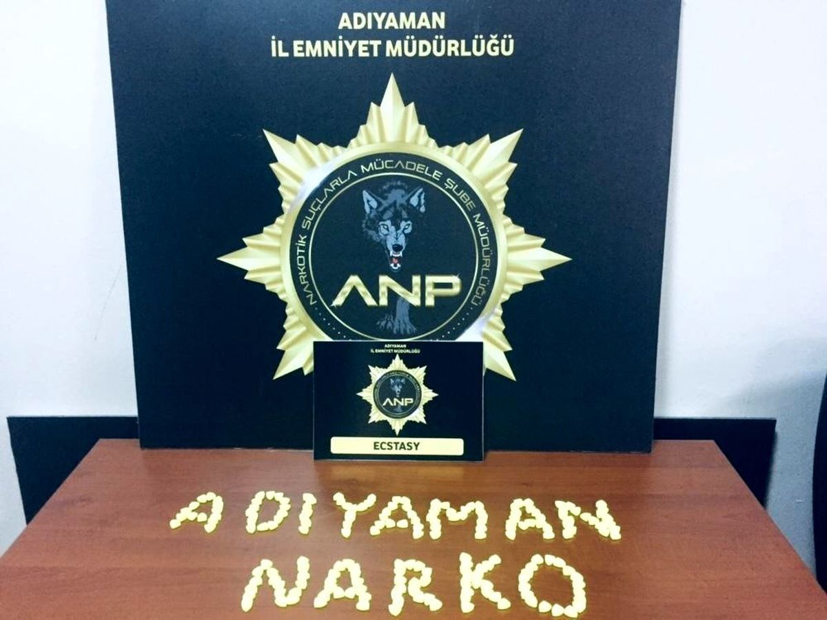 Adıyaman\'da uyuşturucu hap ele geçirildi