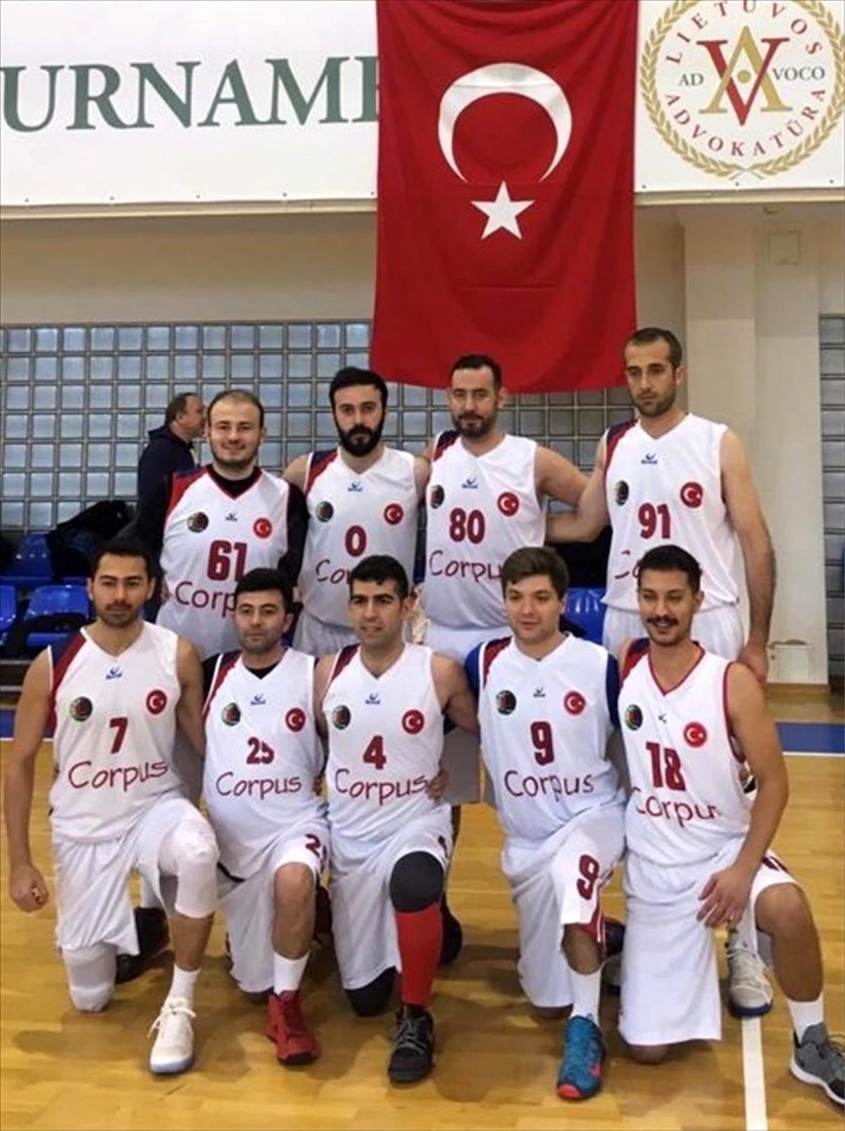 Ankara Barosu, Avrupa Avukatlar Basketbol Turnuvası\'nda şampiyon oldu