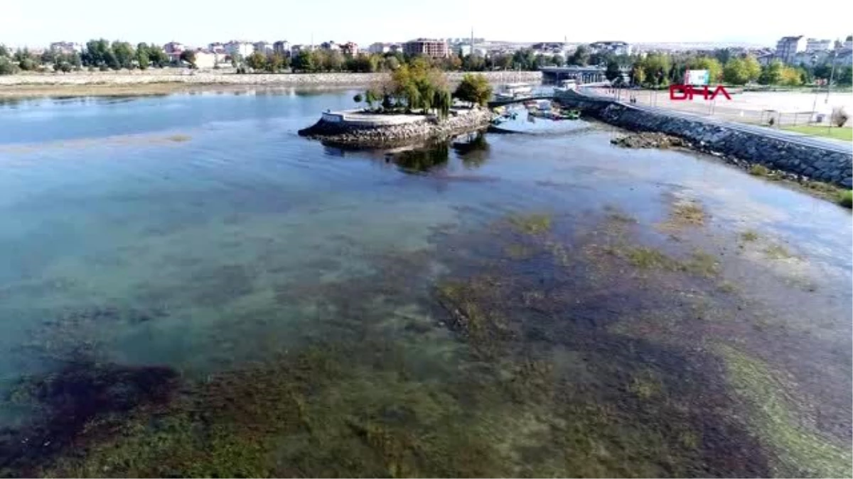 Antalya eğirdir\'in tabandan bağlı olduğu beyşehir gölü de kurudu