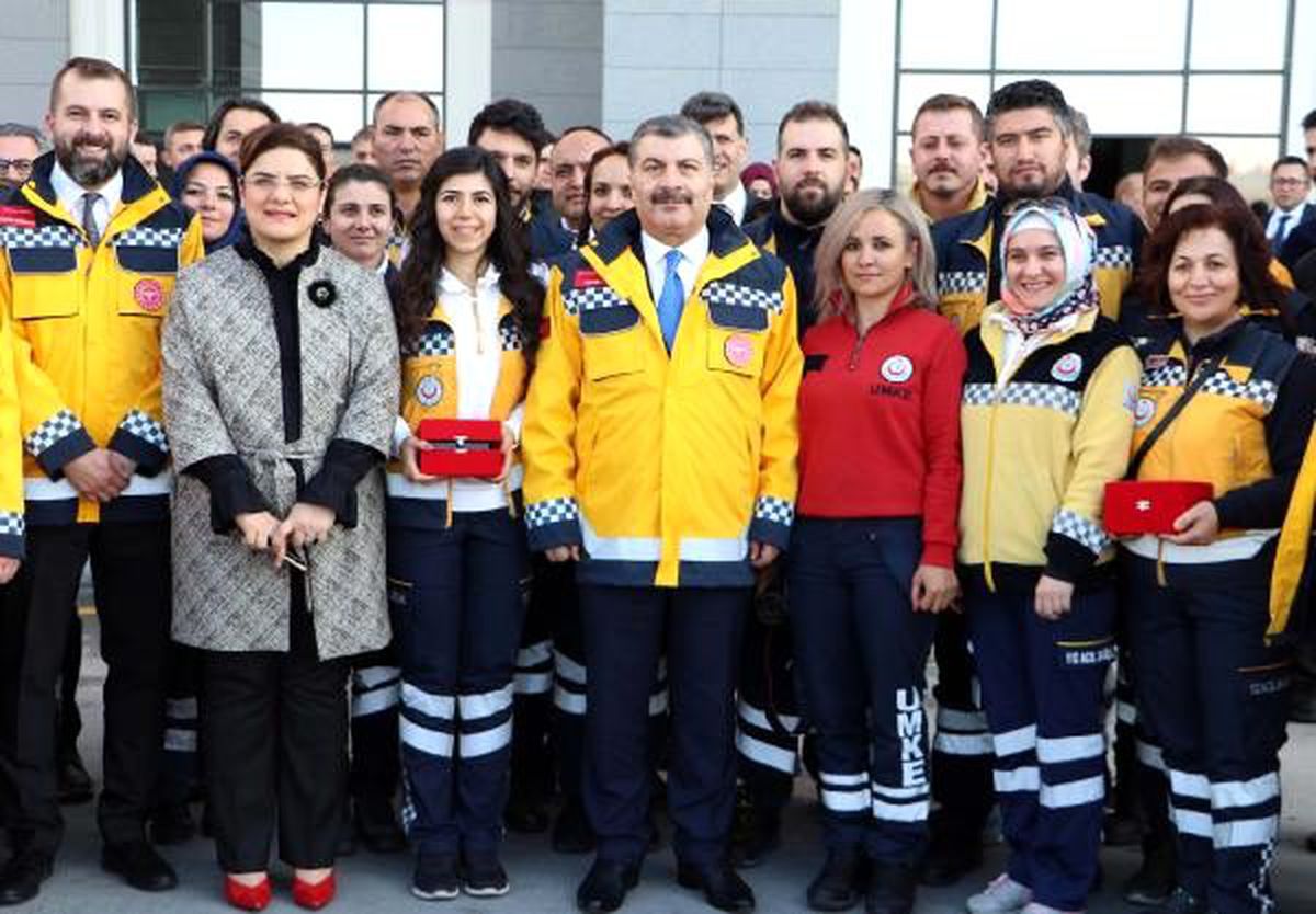 Bakan Koca: Vakaya ulaşma süremizi 10 dakikanın altına indirdik