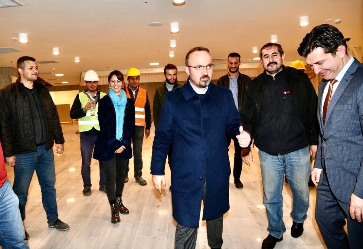 Bülent Turan, Gazievi ve Rehabilitasyon Merkezini ziyaret etti
