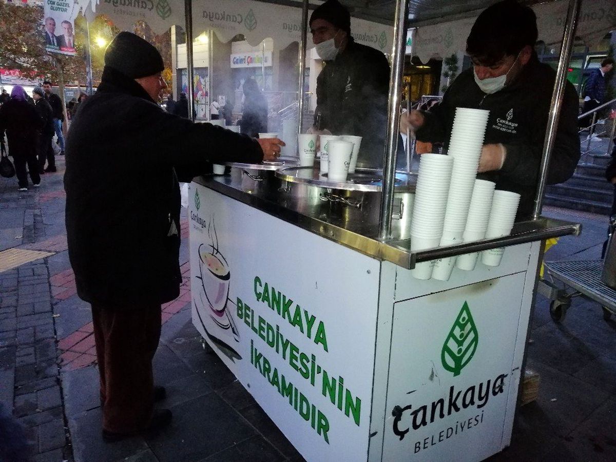 Çankaya\'dan sıcak çorba