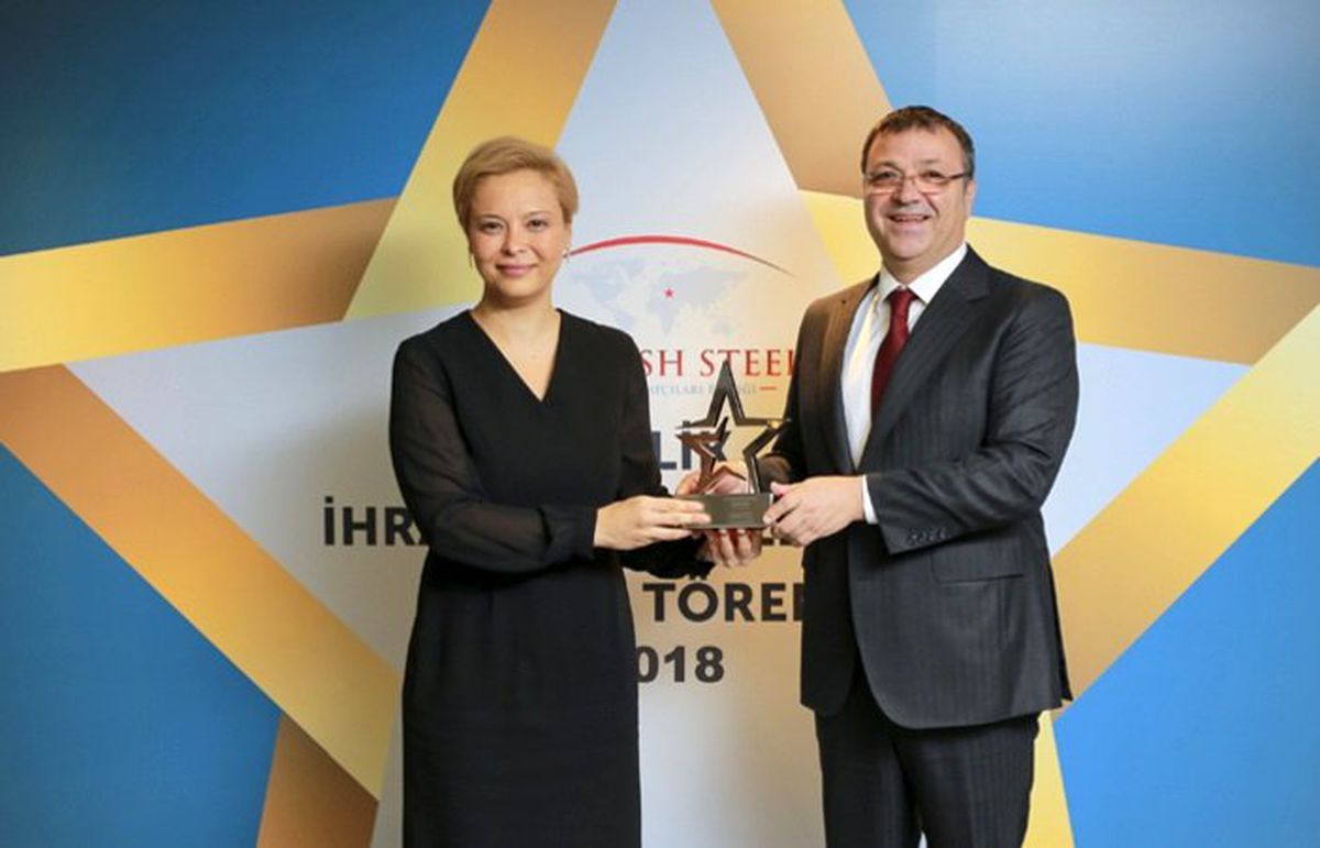 Çelik ihracatının yıldızları ödüllerini aldı