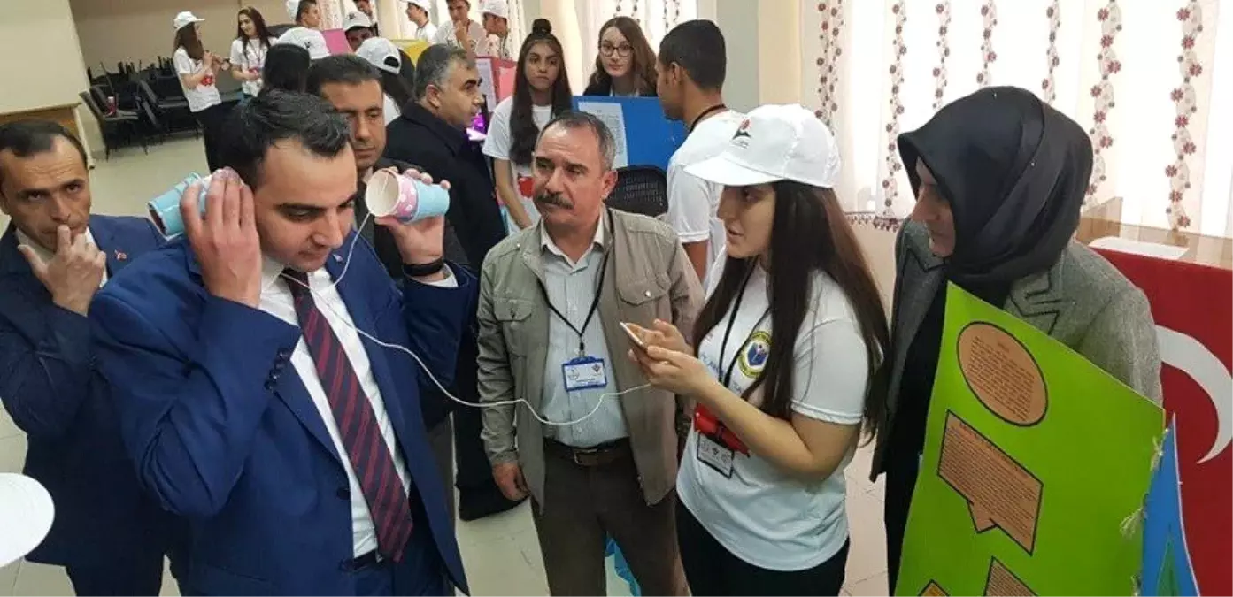 Çiçekdağı ilçesinde "Tübitak Bilim Fuarı" açıldı