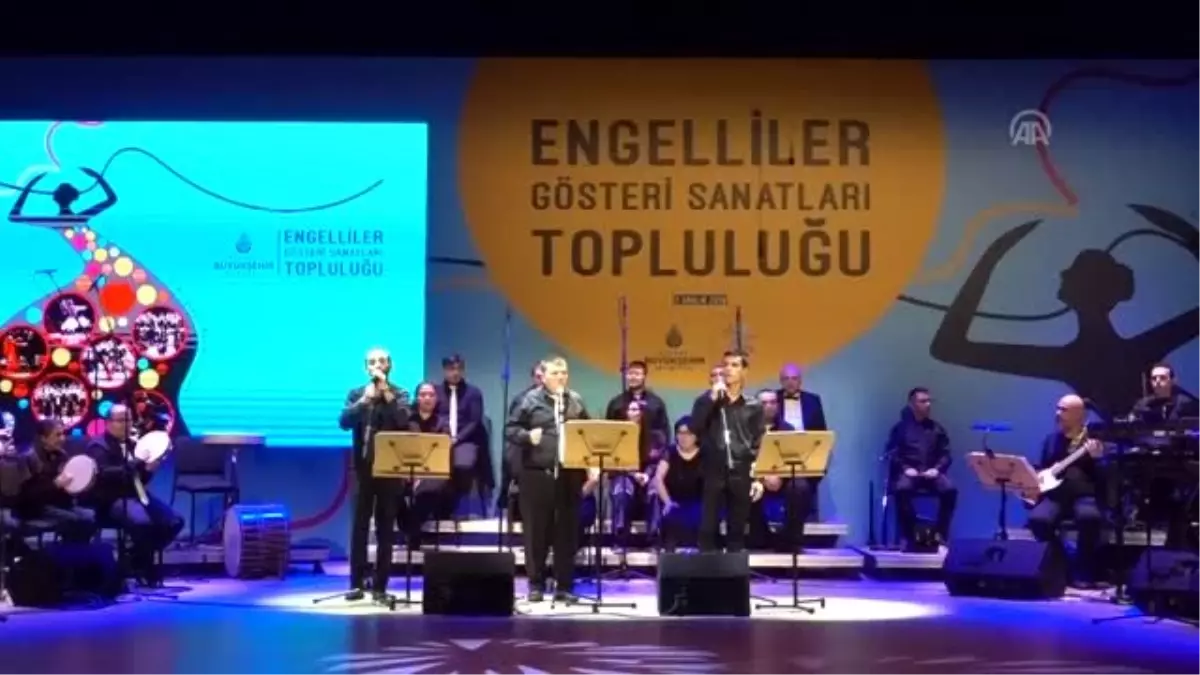 Engelli bireylerden 3 Aralık Dünya Engelliler Günü konseri