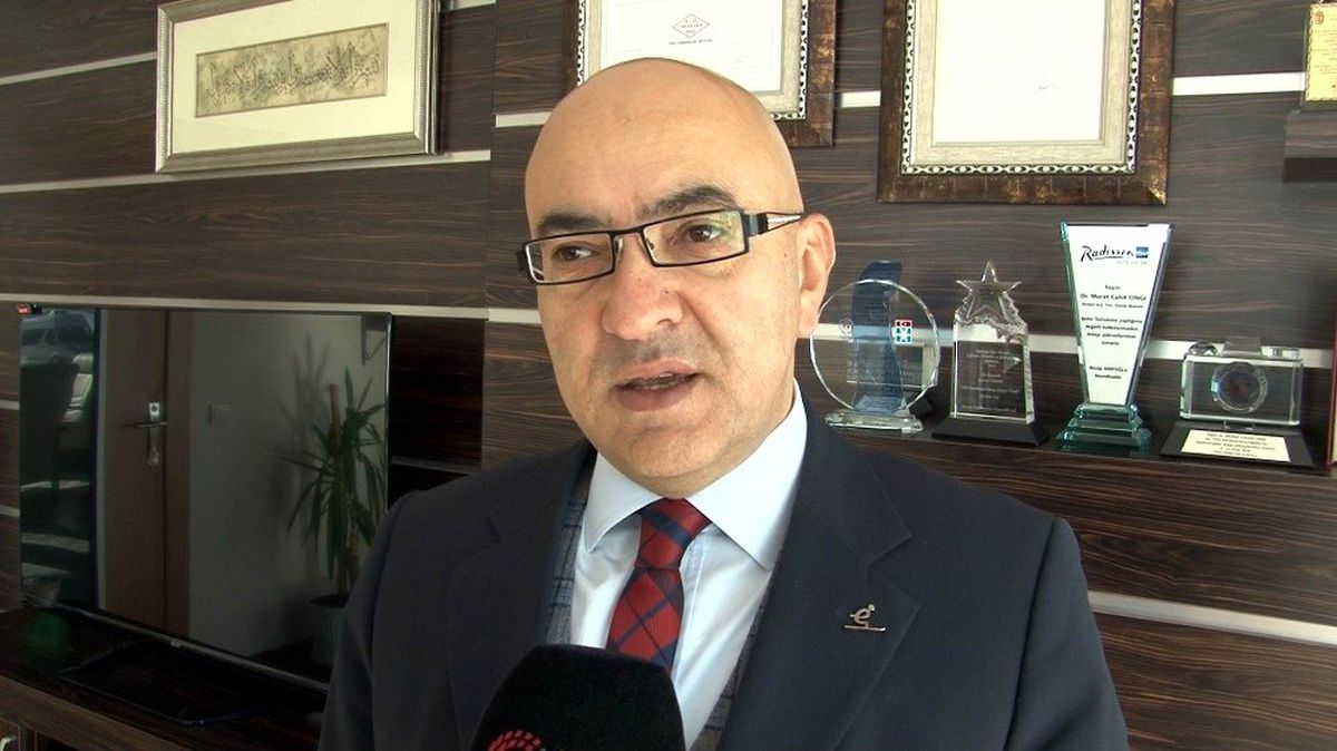 Erciyes\'te kar sevinci