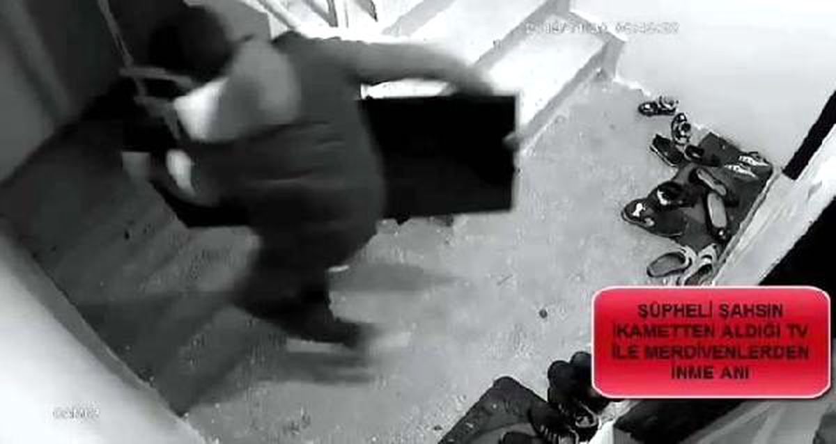 Gaziantep\'te evde televizyon hırsızlığına tutuklama