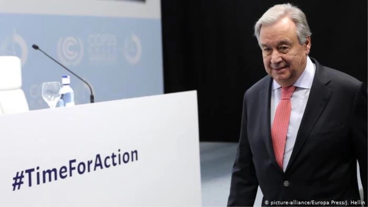 Guterres BM İklim Konferansı\'nı açtı