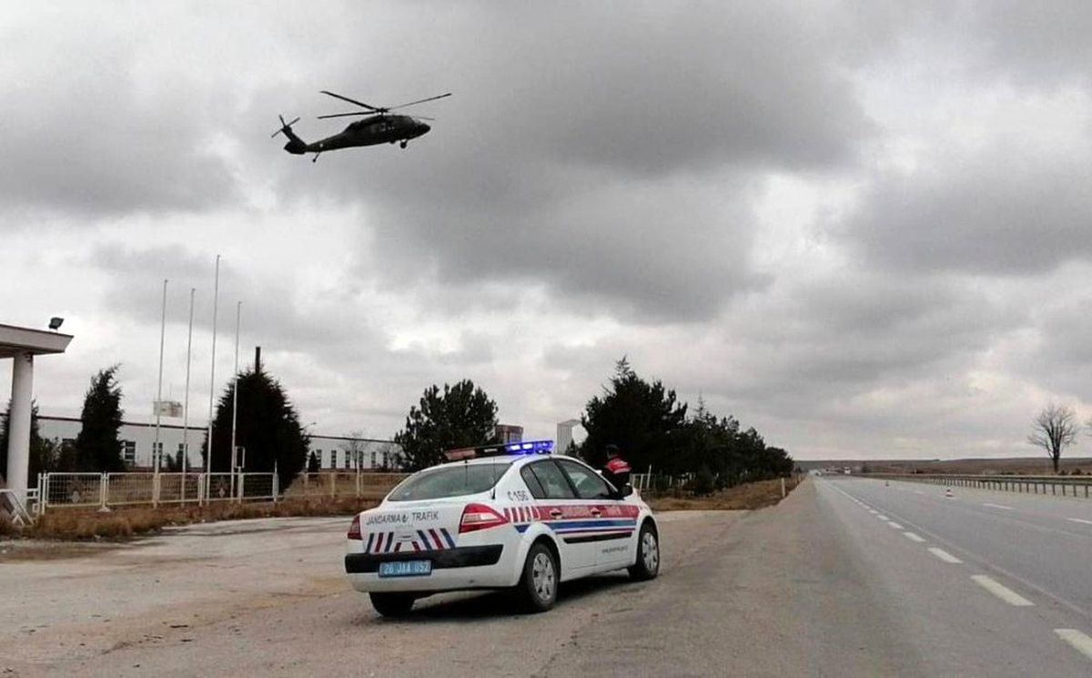 İl Jandarma Komutanlığından \'havadan trafik denetimi\'