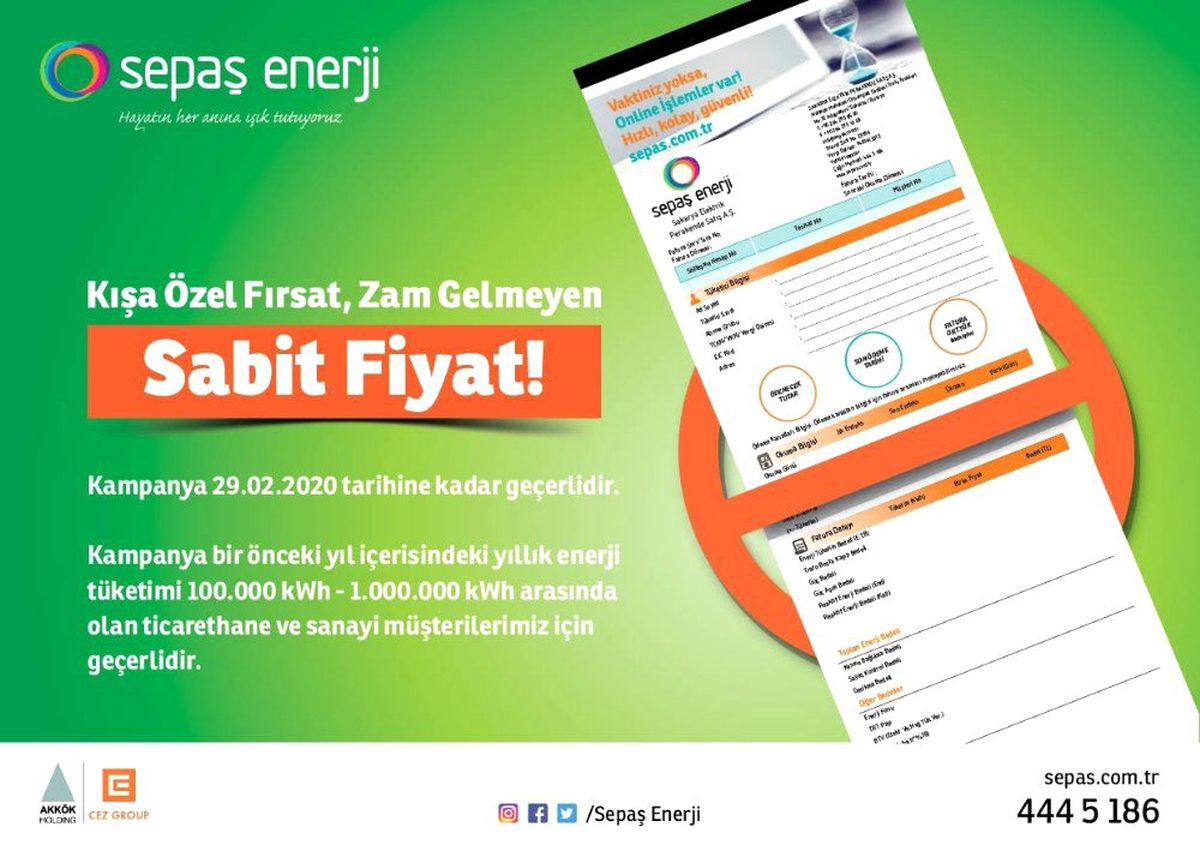 İş yerlerine Sepaş Enerji\'den müjde