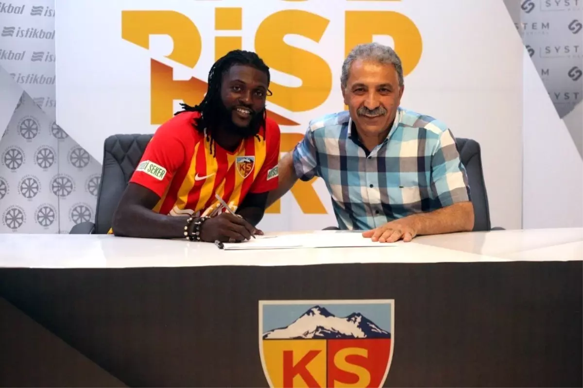 Kayserispor Adebayor ile yolları ayırdı