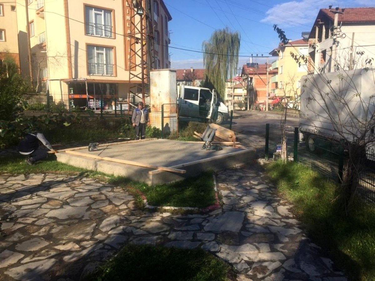 Muhtarlık bürosu çalışmalarına başlandı
