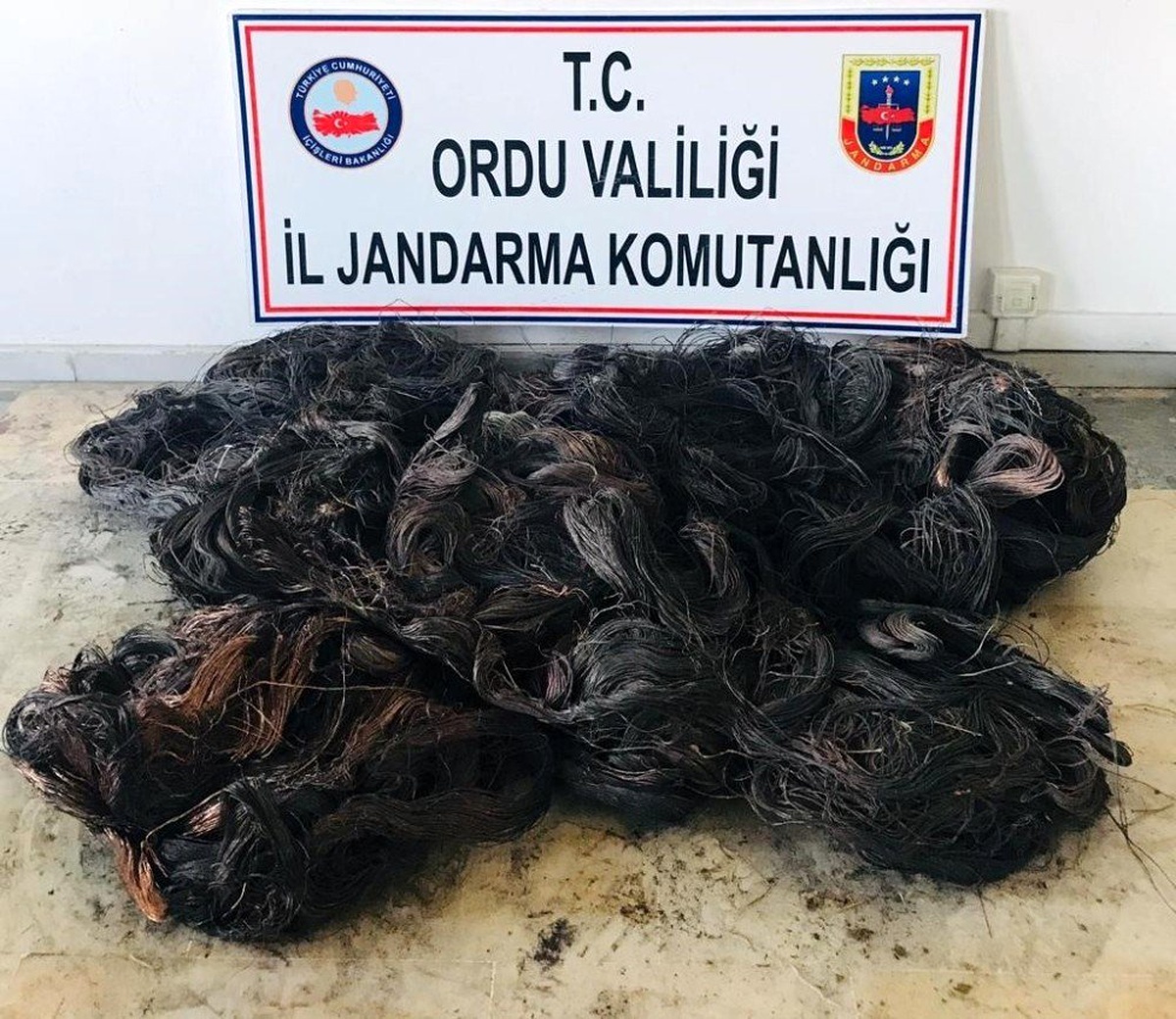 Ordu\'da enerji nakil kablosu çalanlar yakalandı