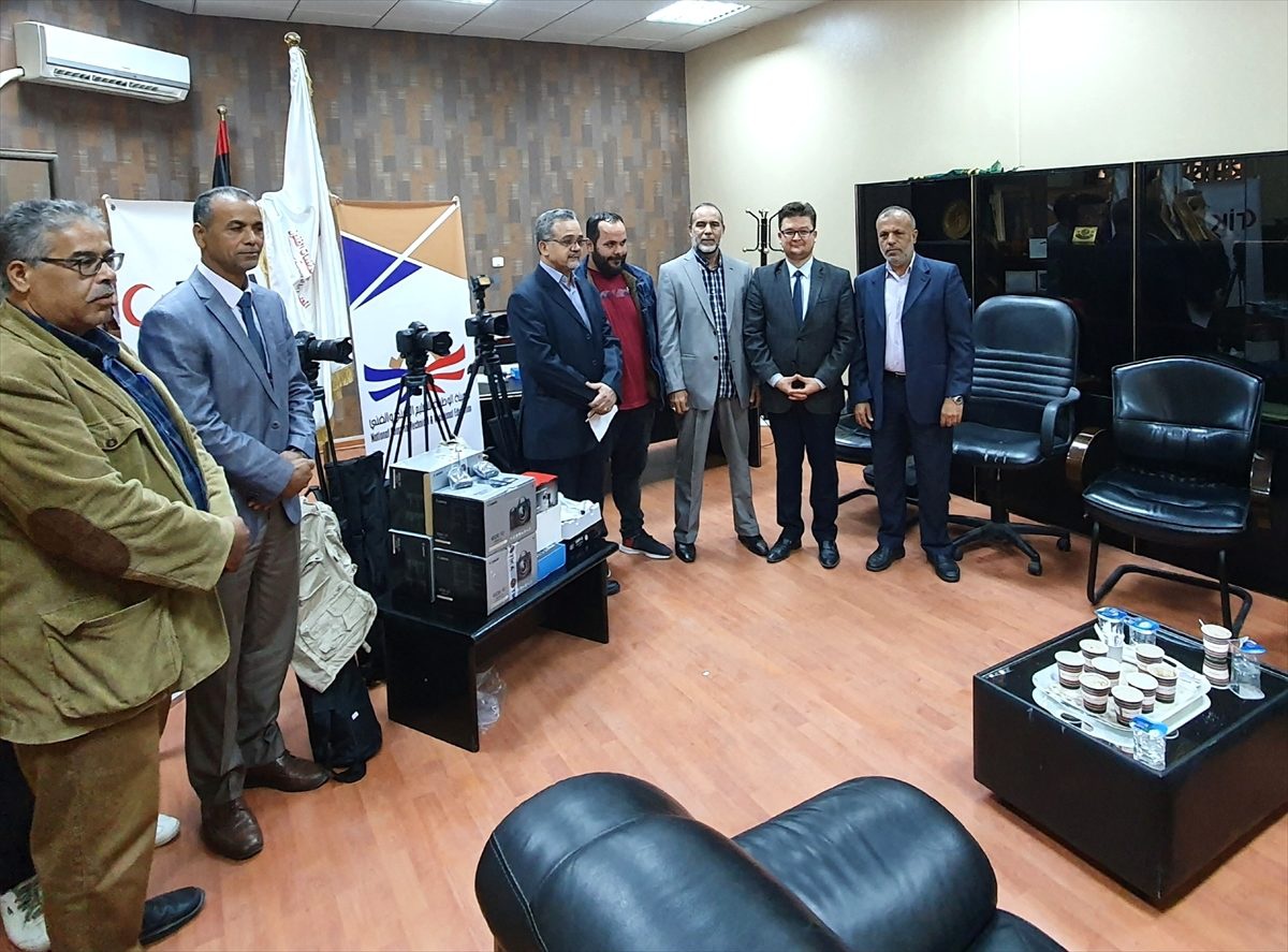 TİKA\'dan Trablus Sanat Teknikleri Yüksek Enstitüsüne ekipman desteği