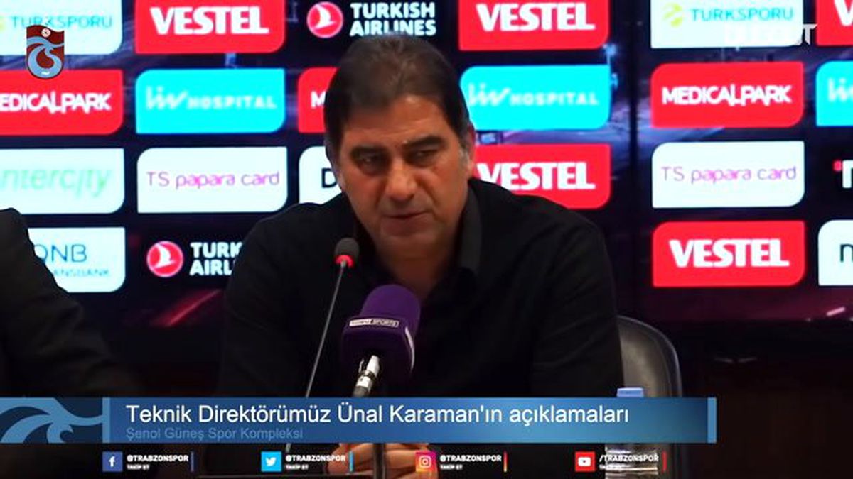 Ünal Karaman, Galatasaray maçının ardından konuştu