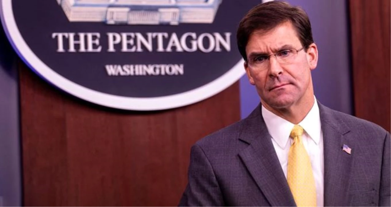 ABD Savunma Bakanı Esper: YPG\'nin \'terör örgütü\' olarak tanınmasını desteklemem