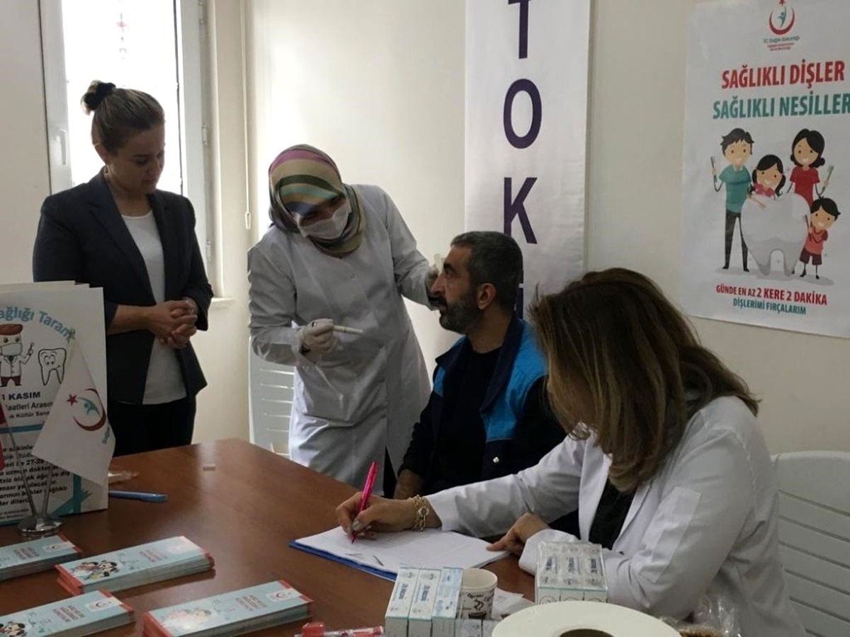 Ağız ve Diş Sağlığı Taraması yapıldı