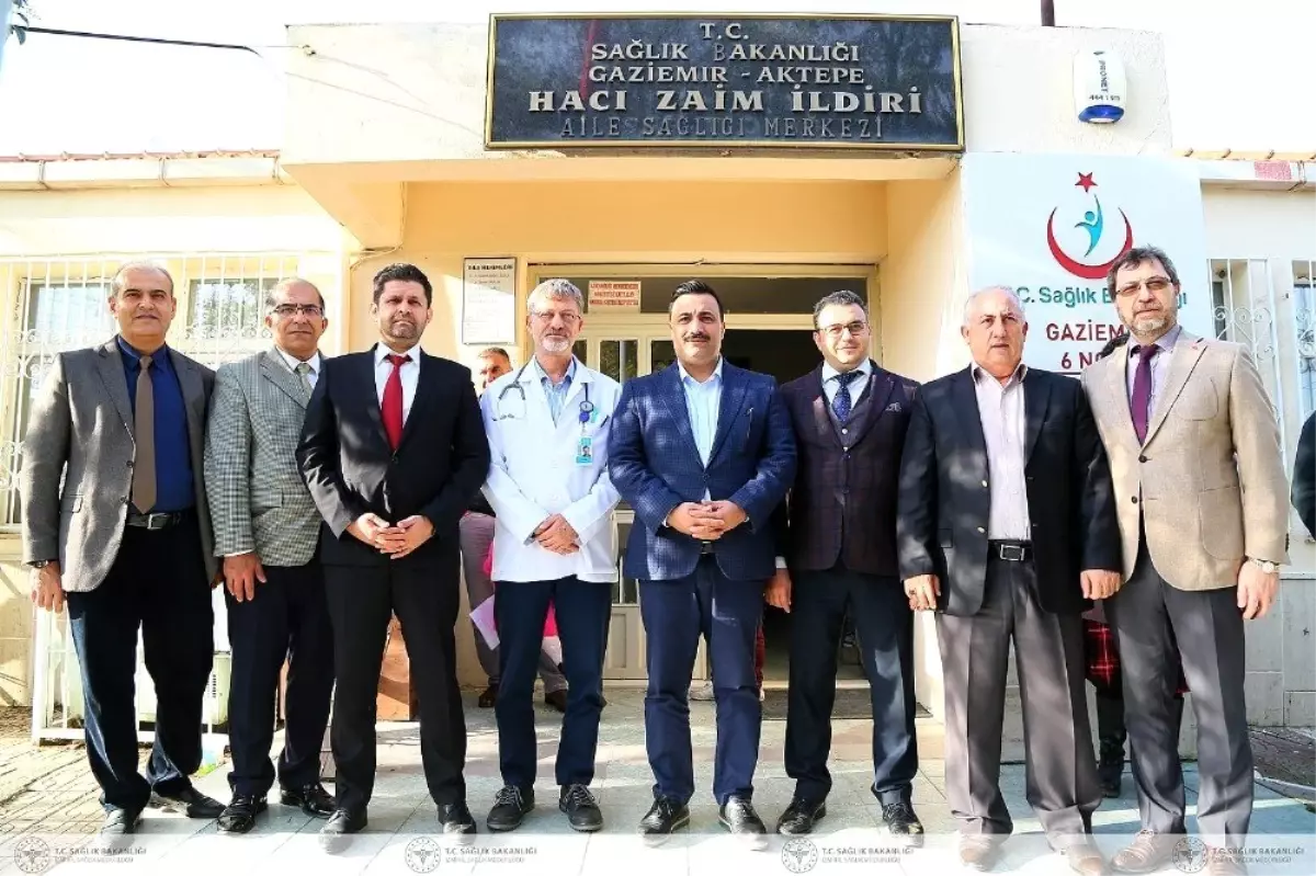 AK Partili Cemal Bekle\'den şiddete uğrayan doktora ziyaret