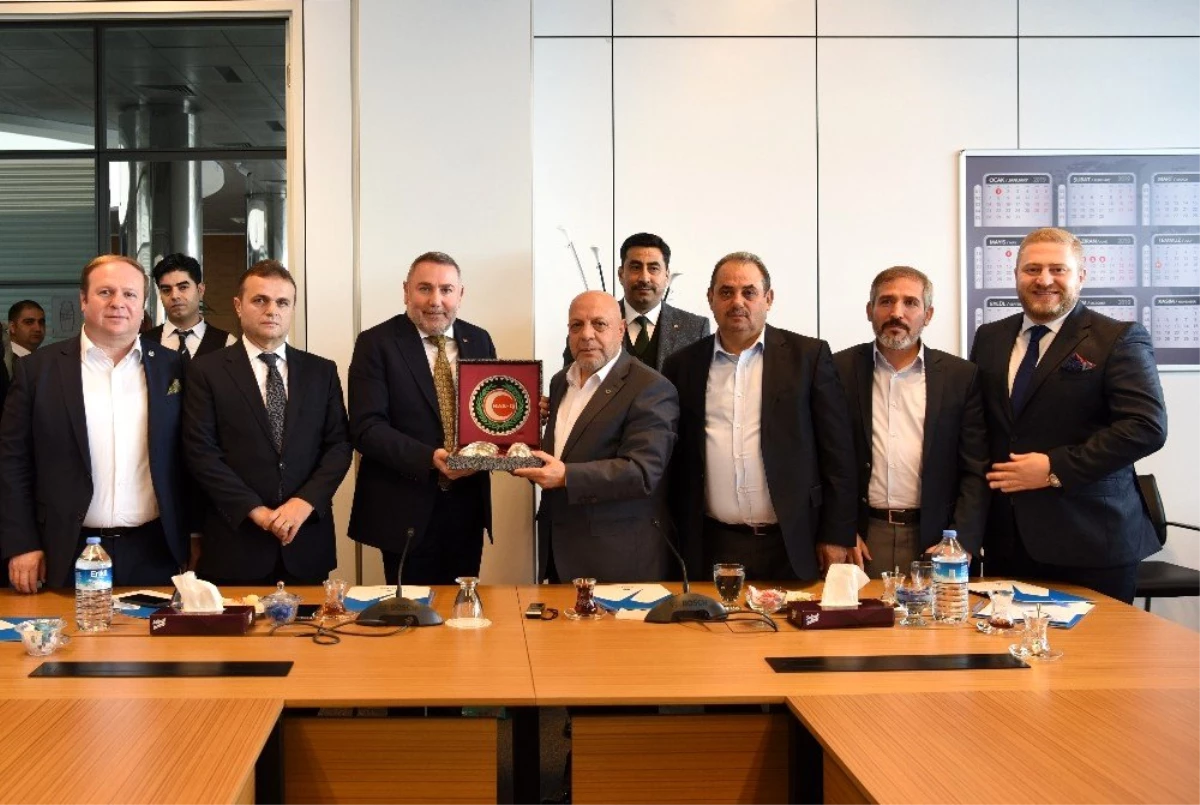 Arslan, Erciyes Anadolu Holding\'te toplu iş sözleşmesi müzakerelerine katıldı