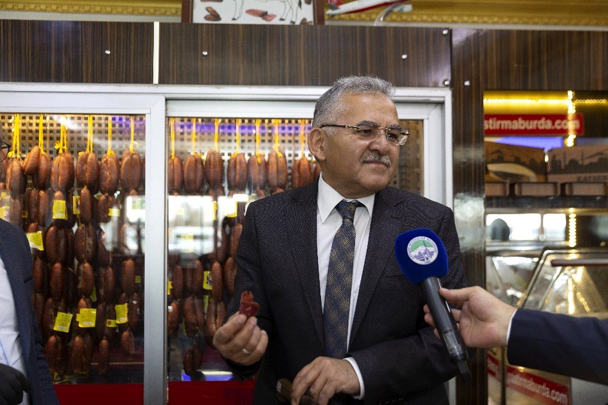 Başkan Büyükkılıç: "Pastırma Kayseri\'de yenir"
