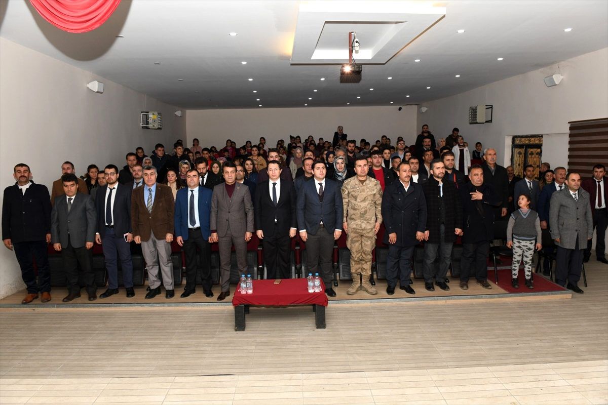 Çatak\'ta "3 Aralık Dünya Engelliler Günü" etkinliği