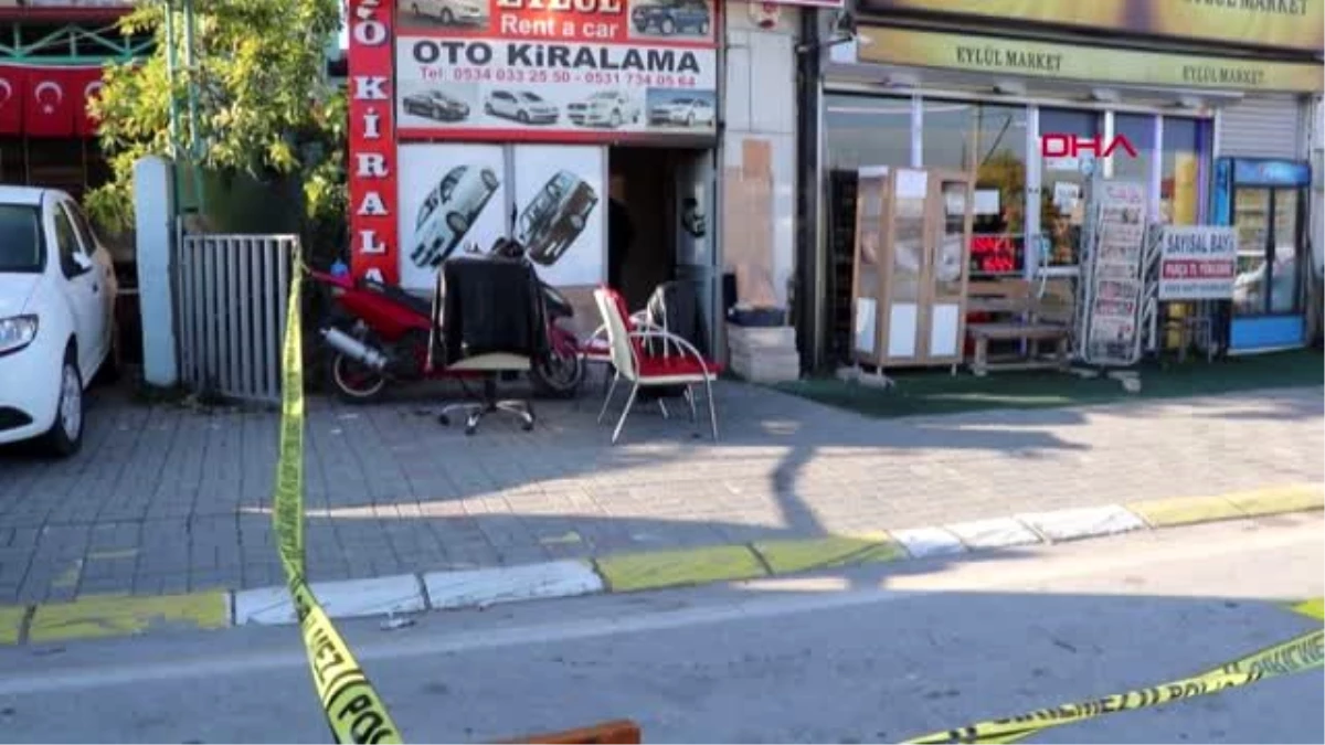 Denizli oto kiralama şirketinde silahlı kavga 1\'i ağır 3 yaralı