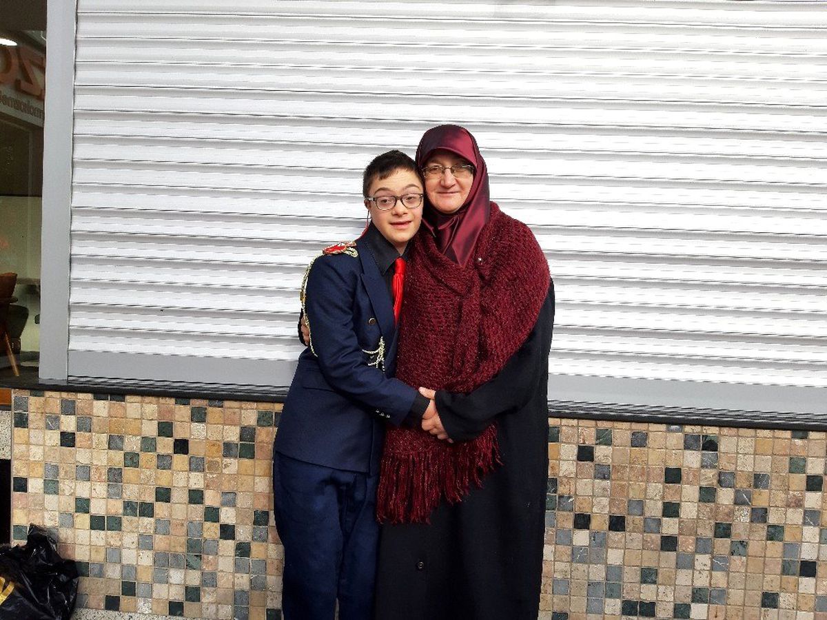 Down sendromlu Sadullah İbrahim\'in başarı hikayesi