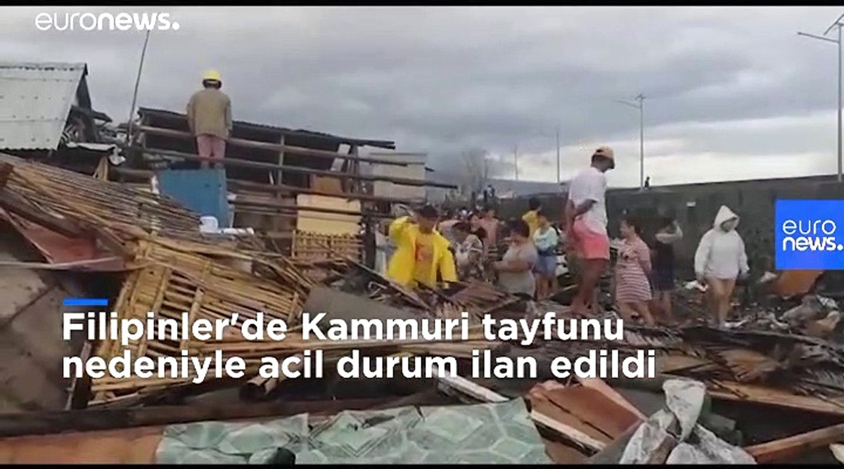 Filipinler\'de Kammuri tayfunu nedeniyle acil durum ilan edildi