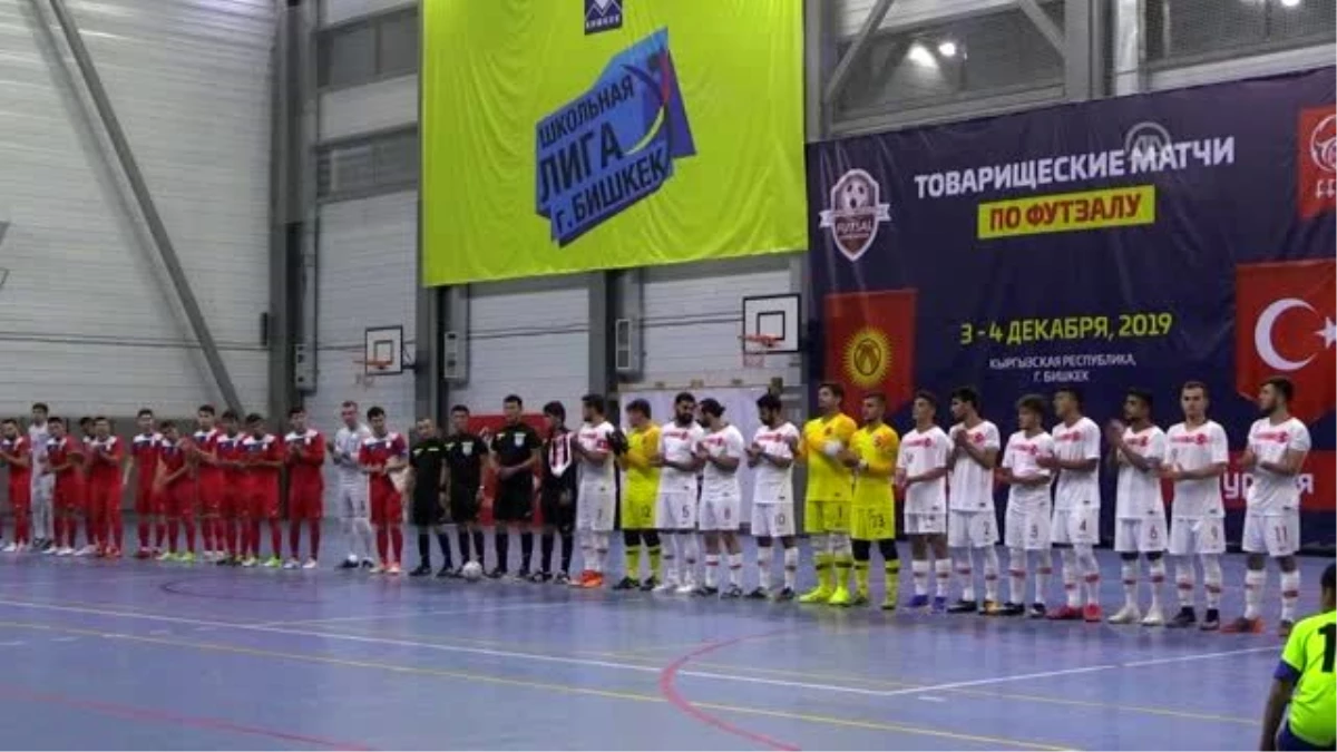 Futsal Milli Takımı, hazırlık maçında Kırgızistan\'a 5-3 yenildi