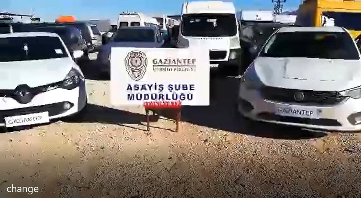 Gaziantep\'te change oto operasyonu: 6 gözaltı