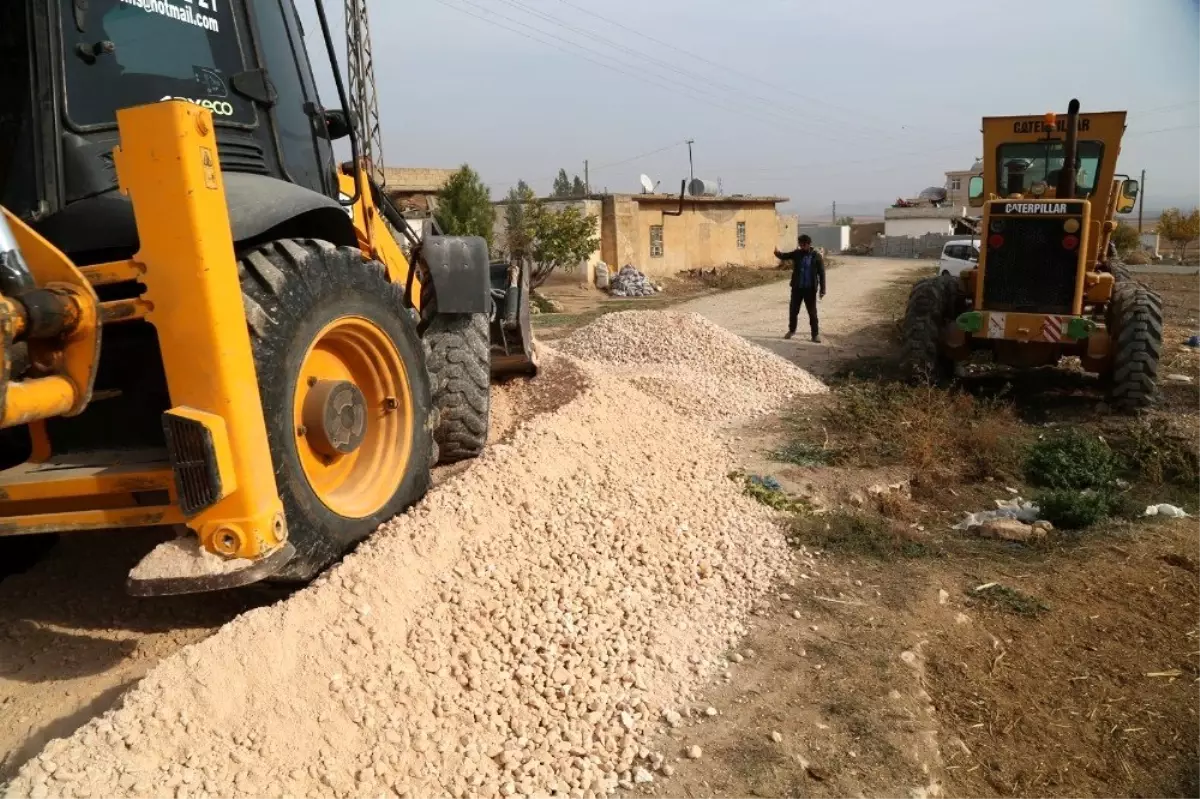 Haliliye kırsalında yol çalışmaları sürüyor