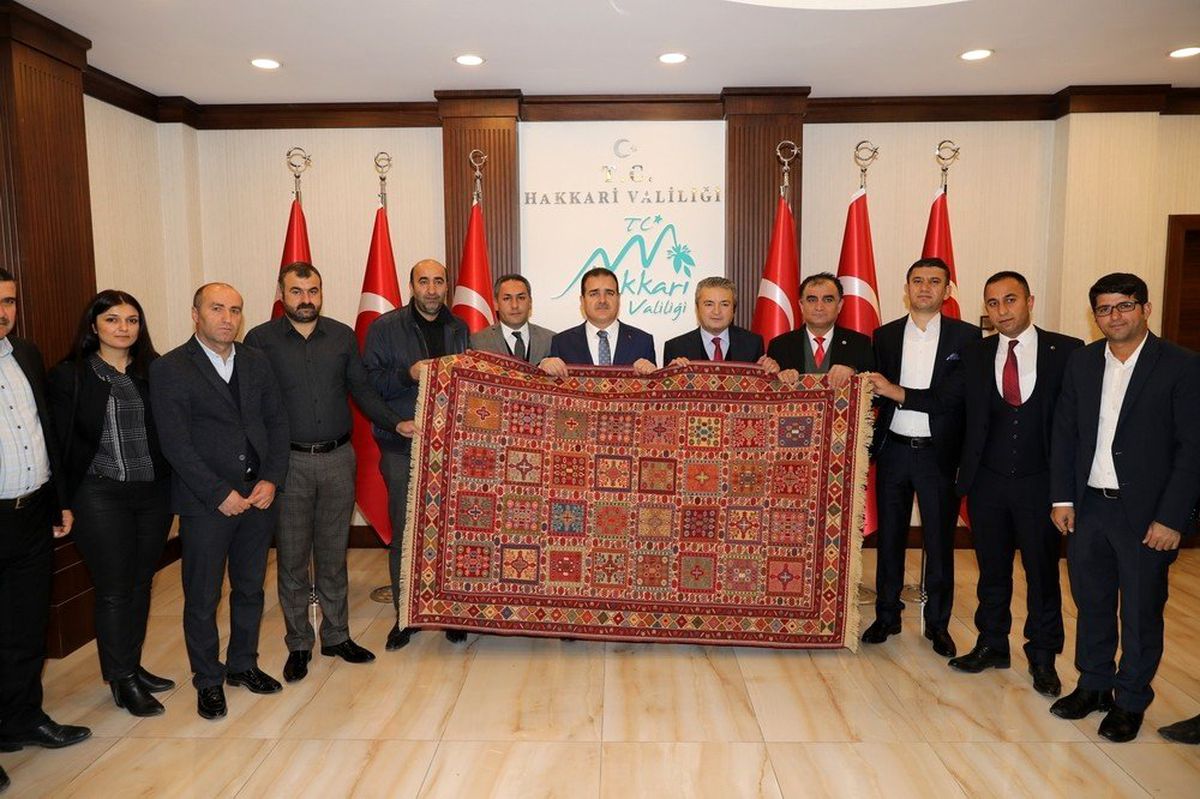 HATSO heyetinden Vali Akbıyık\'a ziyaret
