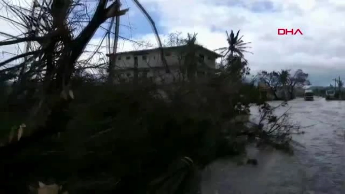 Kammuri tayfunu filipinler\'de hayatı etkilemeye devam ediyor