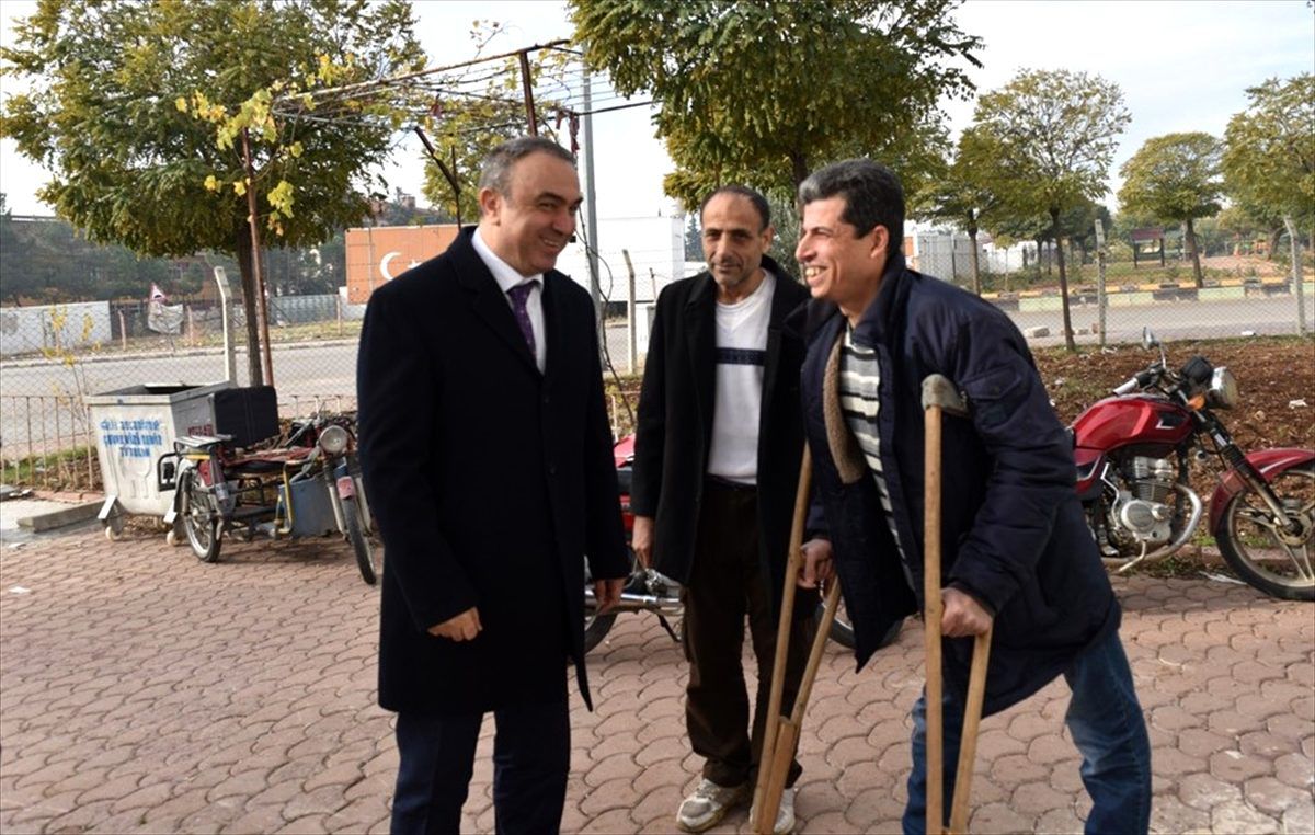 Kilis\'te Engelliler Yardımlaşma ve Dayanışma Derneğine ziyaret