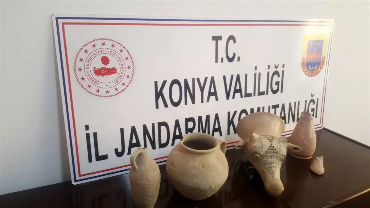 Konya\'da tarihi eser operasyonu