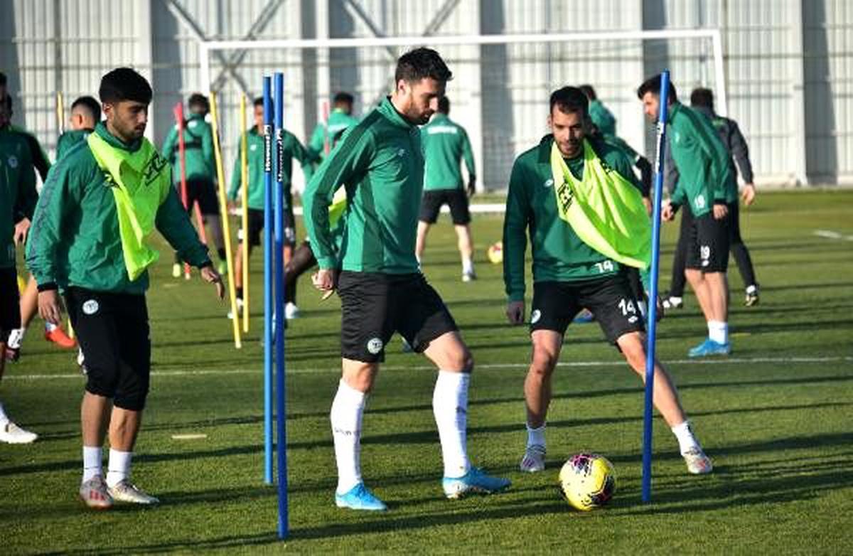 Konyaspor\'da Gaziantep maçı hazırlıkları başladı