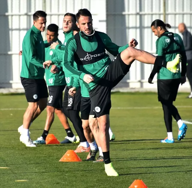 Konyaspor, Gaziantep Futbol Kulübü maçı hazırlıklarına ...