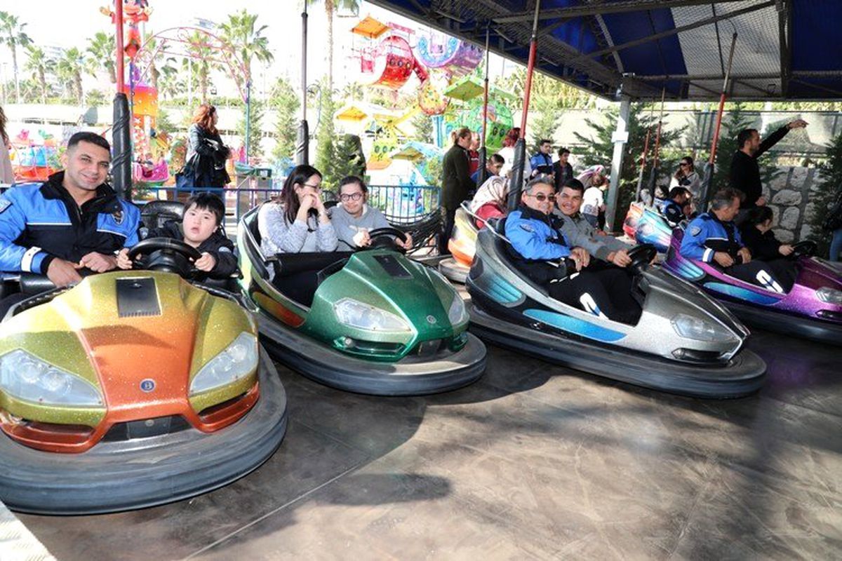 Mersin polisi özel çocuklar için etkinlik düzenledi