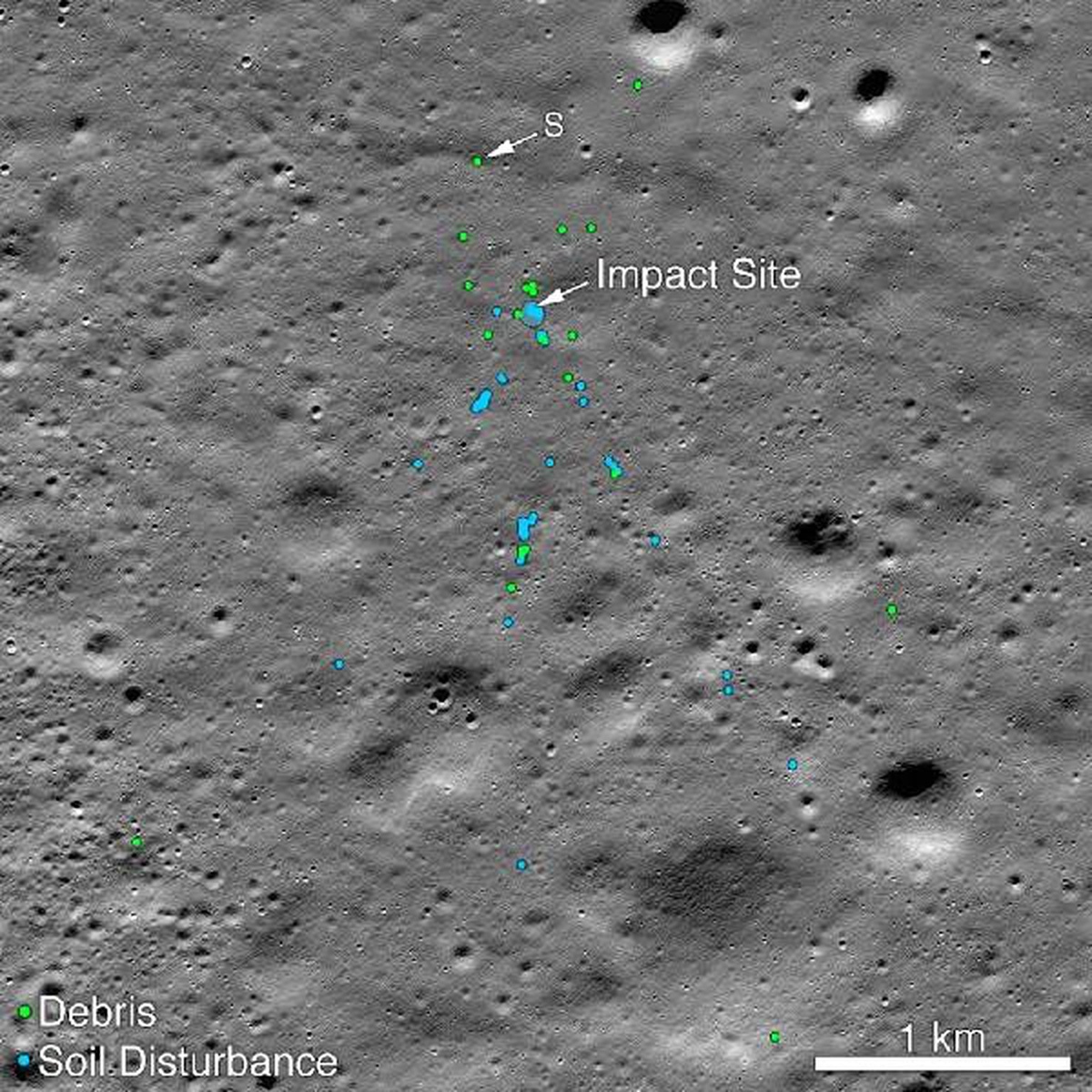 NASA Hindistan\'ın Ay yüzeyindeki kayıp modülü Vikram\'ı buldu
