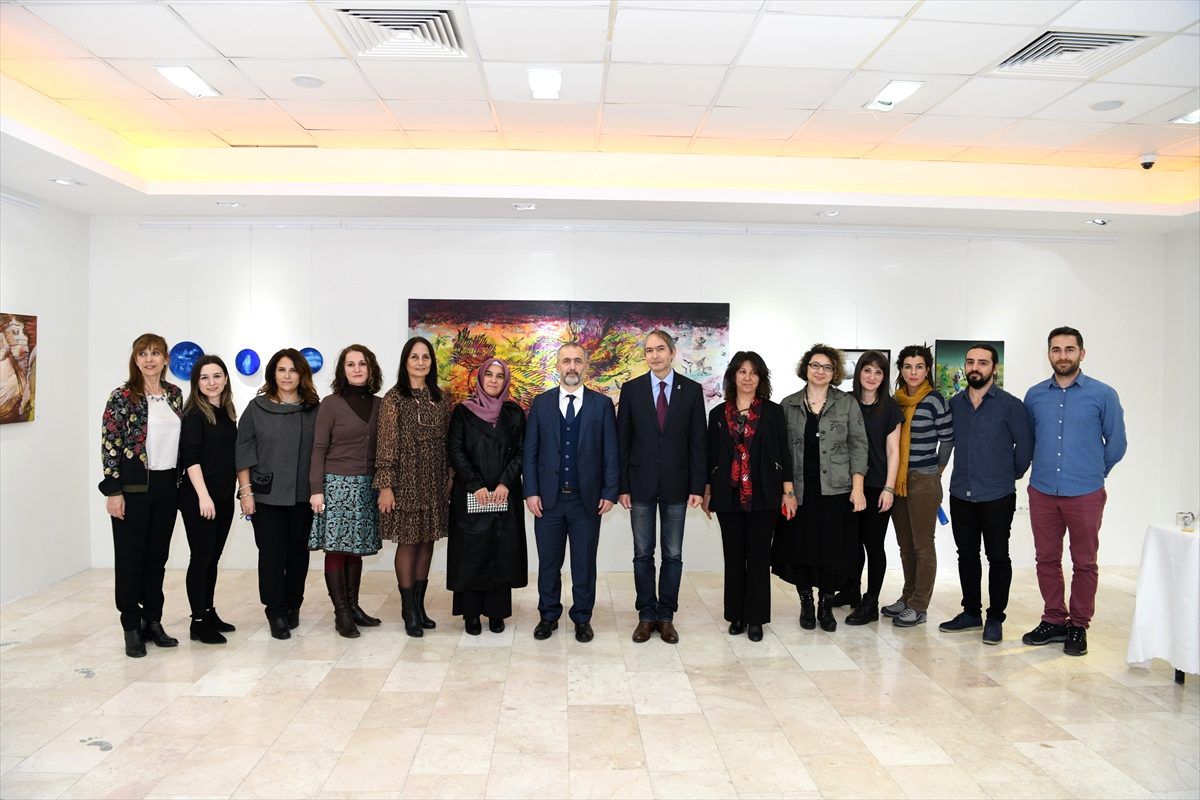 Sakarya Üniversitesinde resim sergisi