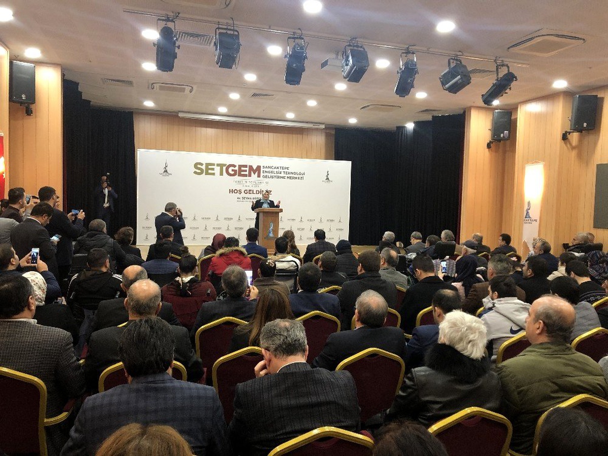 Sancaktepe\'de Engelsiz Teknoloji Geliştirme Merkezi tanıtım toplantısı