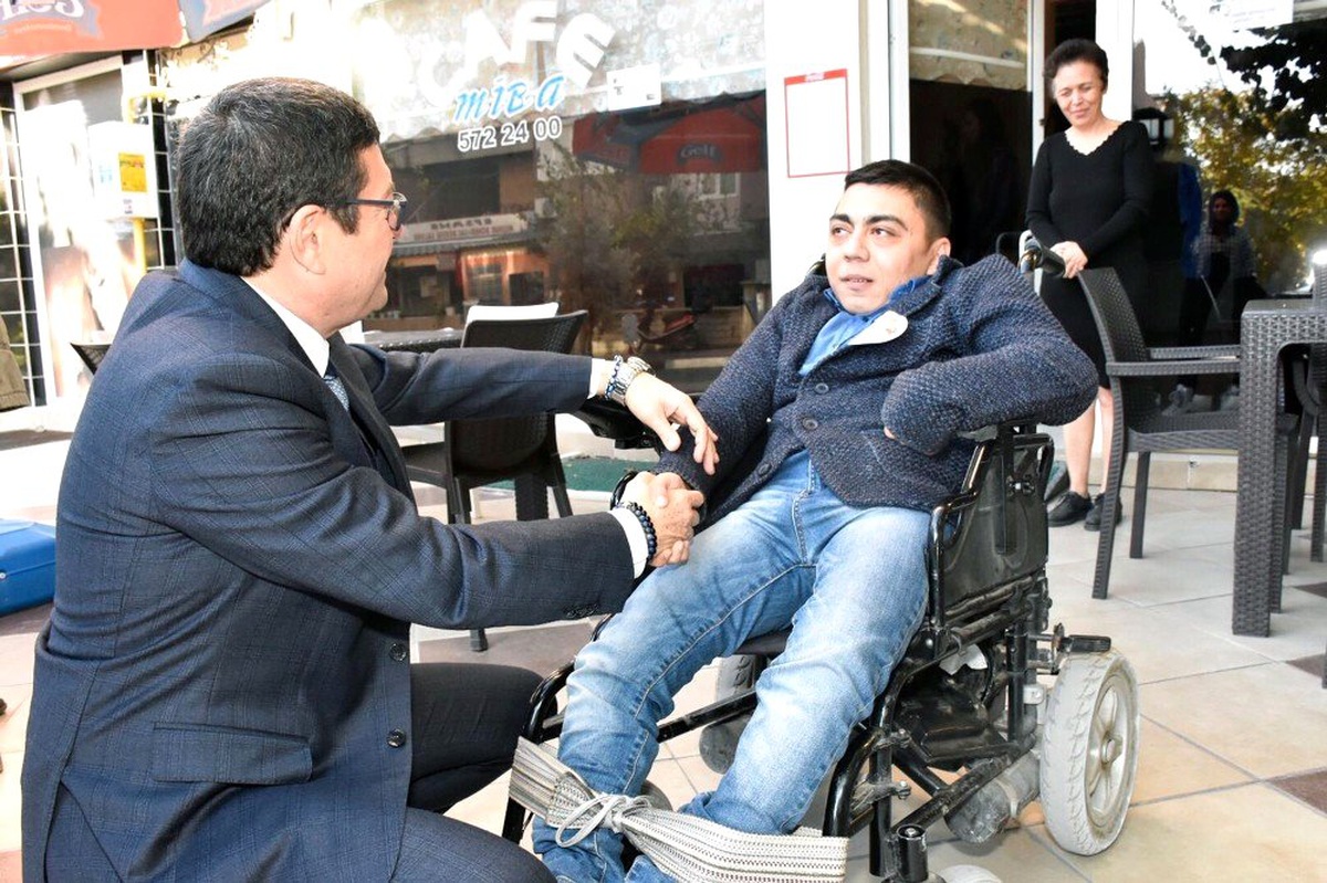 Saylak\'tan Engelliler gününde anlamlı ziyaret