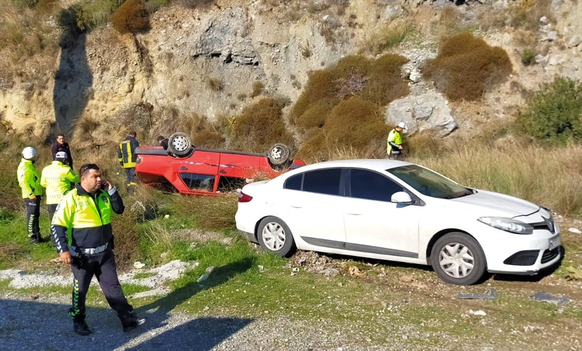 Söke\'de trafik kazası: 1 yaralı