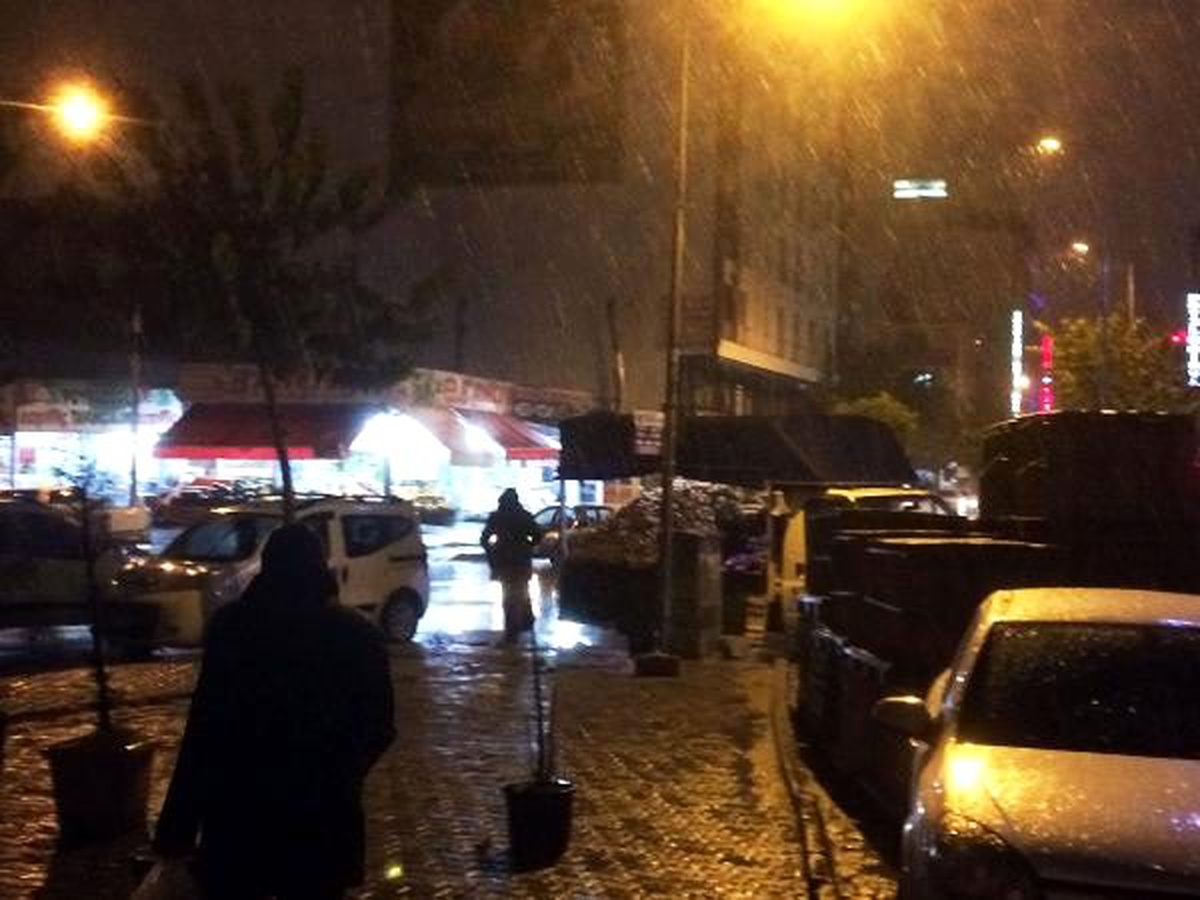 Van\'a mevsimin ilk karı yağdı, 15 yerleşim yeriyle bağlantı kesildi