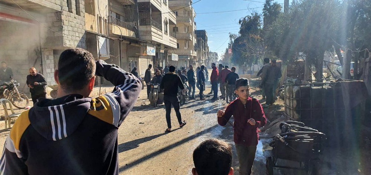 YPG/PKK Azez\'deki sivillere saldırdı: 5 yaralı