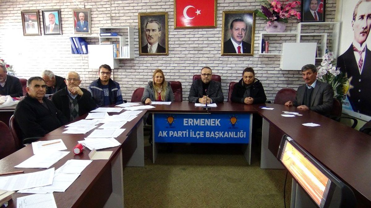AK Parti Ermenek\'te delege seçimi yaptı