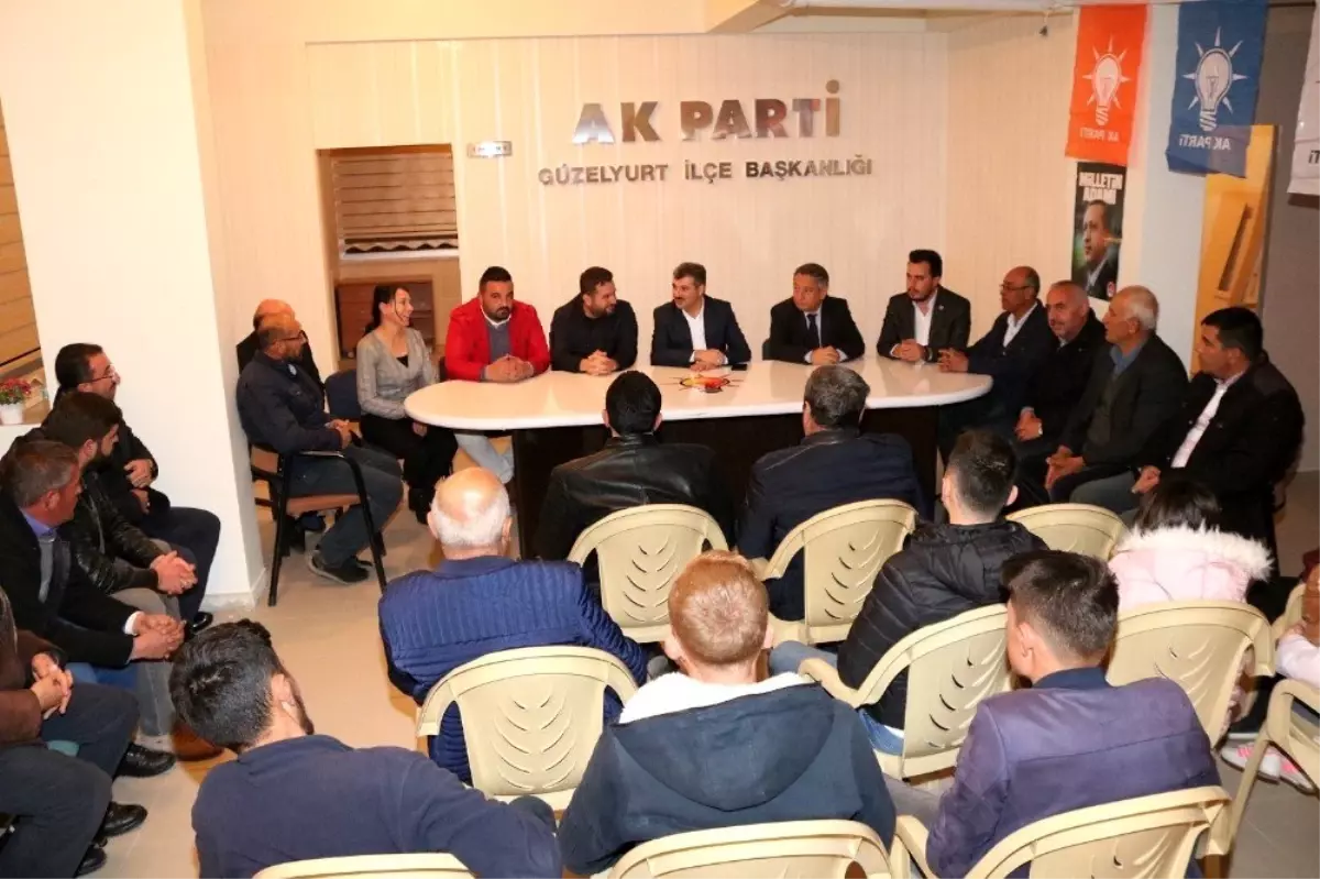 AK Parti heyeti Güzelyurt ilçesinde incelemelerde bulundu